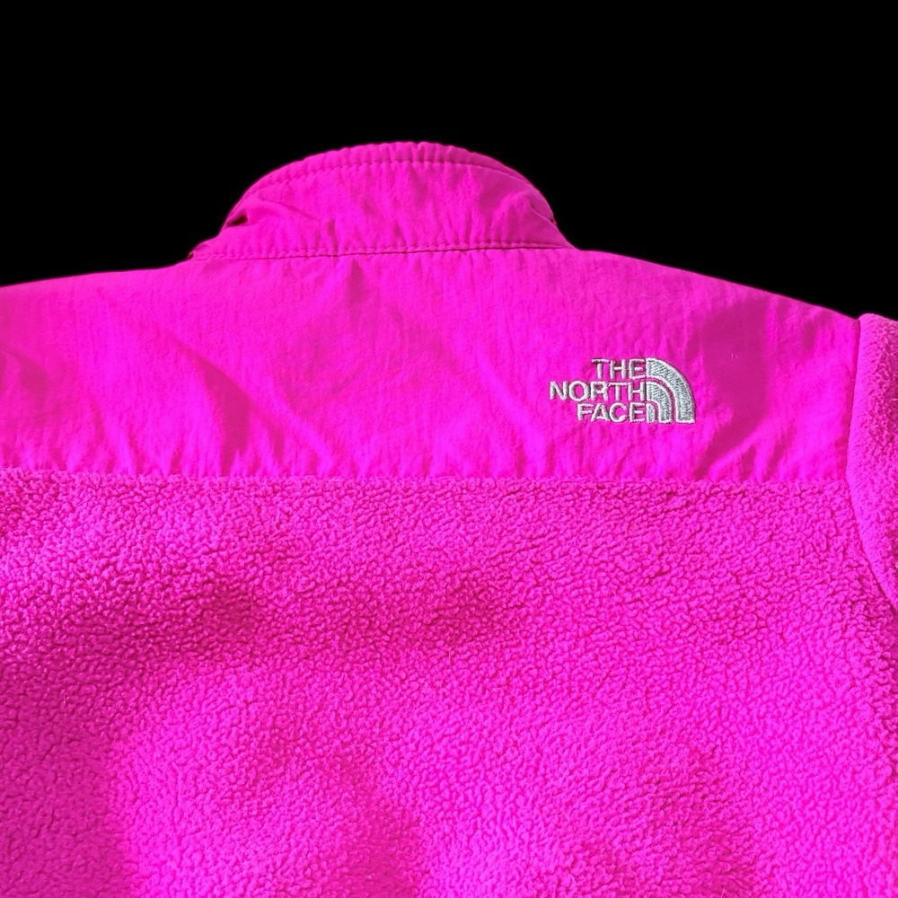 Infant Girl  The North Face‎ Polartec Pink Full Zip Fleece Jacket 0-3M Preowned - Picture 4 of 7
